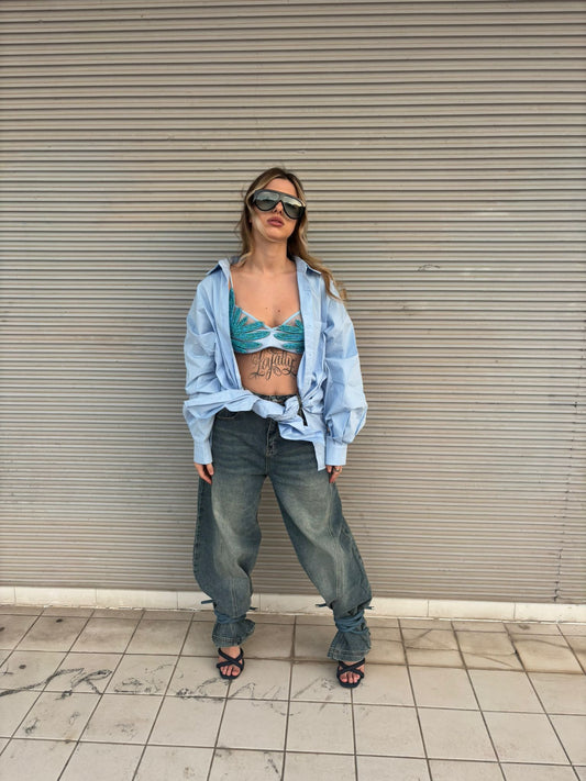 Bralette Con Foglia