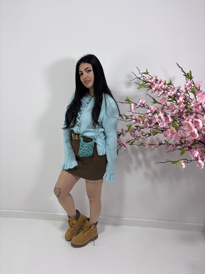 Cardigan Crop (taglia unica)