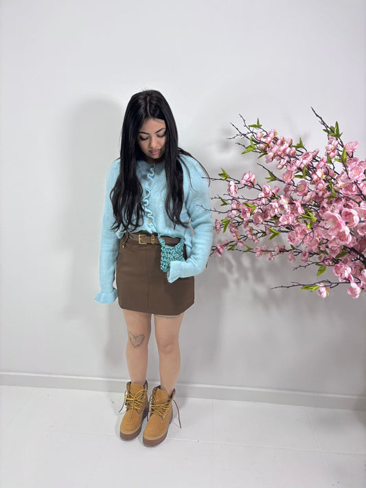 Cardigan Crop (taglia unica)